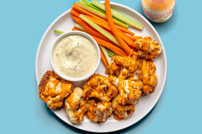 Air Fryer Cauliflower Buffalo Wings