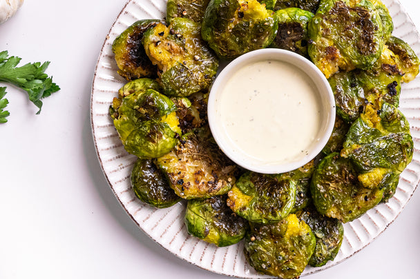 Crispy Smashed Brussels Sprouts