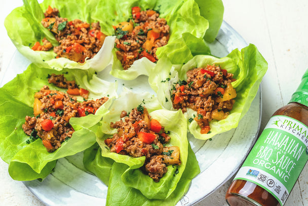 Whole30 and Paleo Lettuce Cups