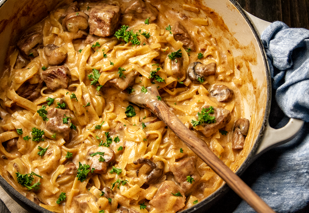 Beef Stroganoff