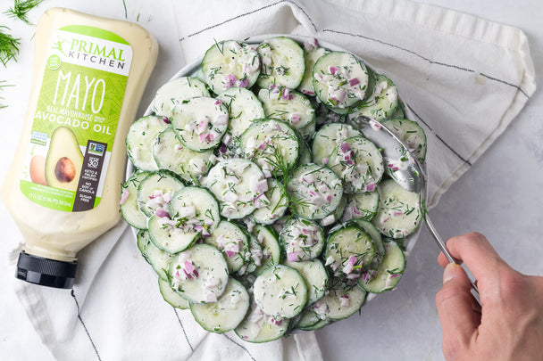 Creamy Cucumber Salad