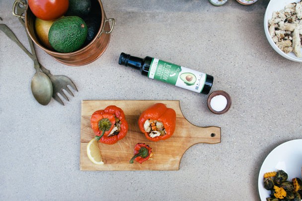 Stuffed Red Pepper Taco Bowls