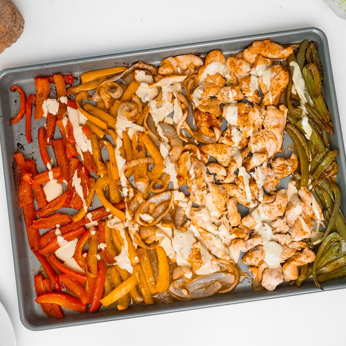 Sheet Pan Chicken Fajitas