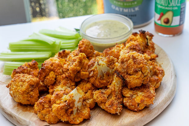 Baked Buffalo Cauliflower Wings