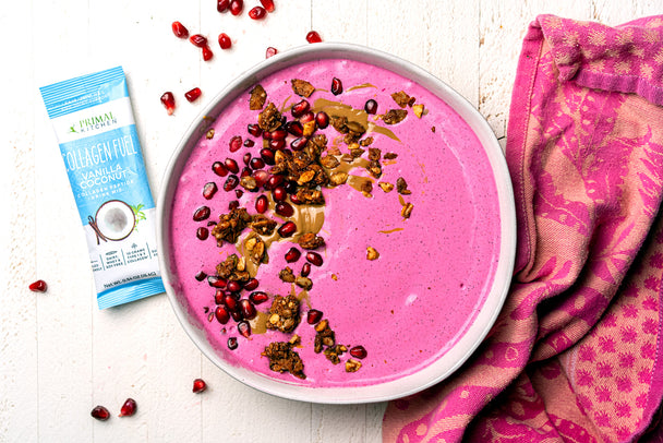 Pitaya Berry Smoothie Bowl with Collagen