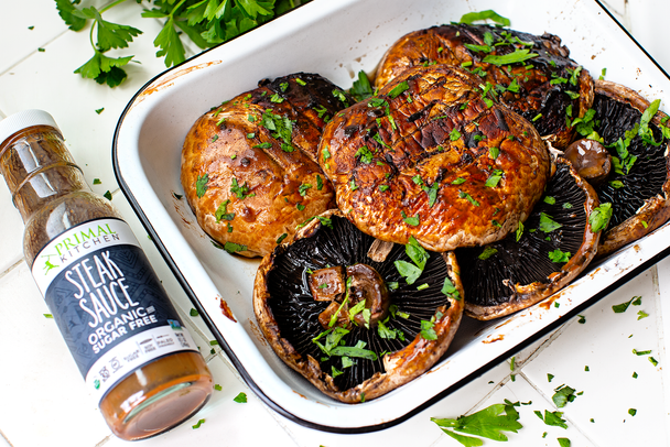 3-Ingredient Grilled Portobello Mushrooms