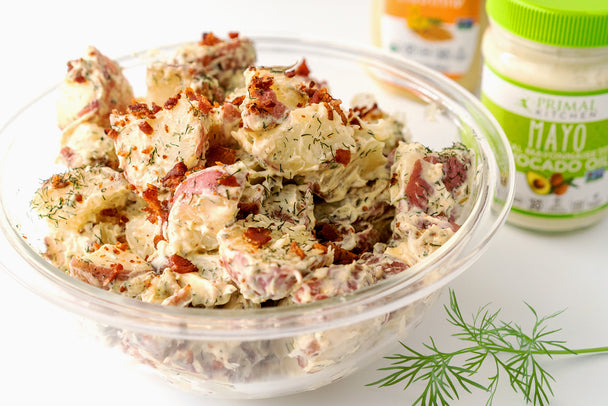 Classic Potato Salad with Bacon