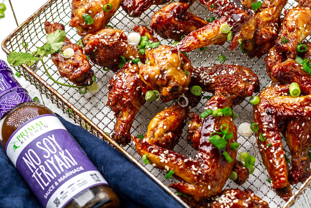 AirFryer Teriyaki Chicken Wings and Drumsticks