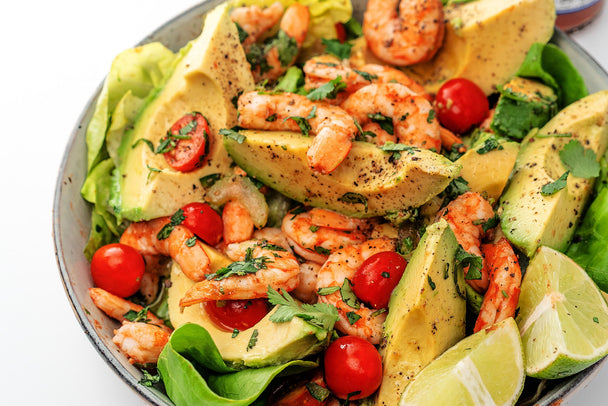 Whole30 Spicy Shrimp Salad