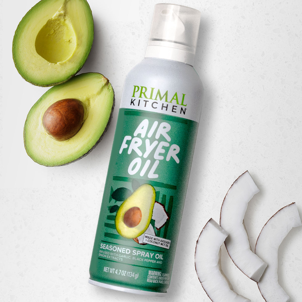 Primal Kitchen Air Fryer Oil with Avocdao and Coconut.