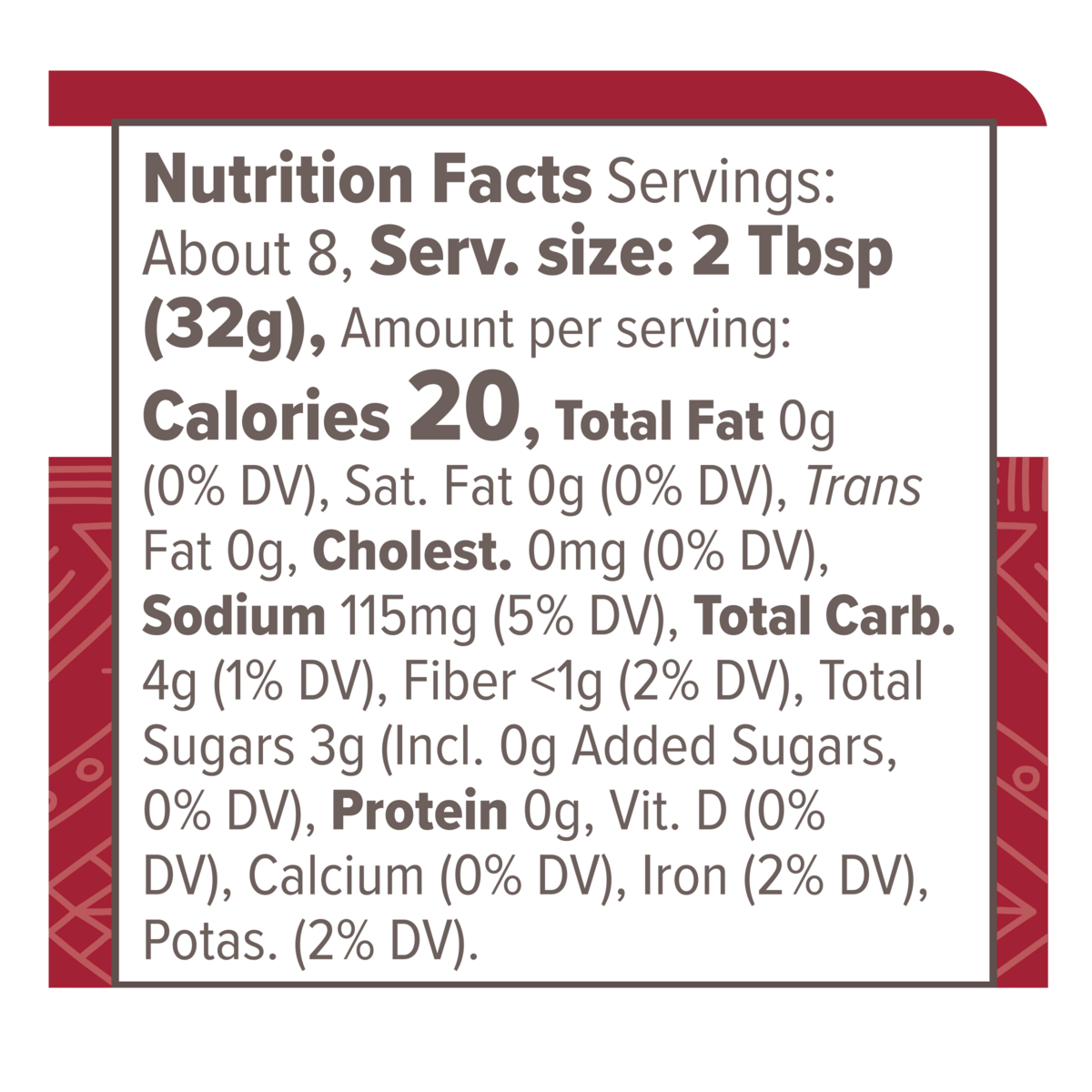 Nutrition Facts