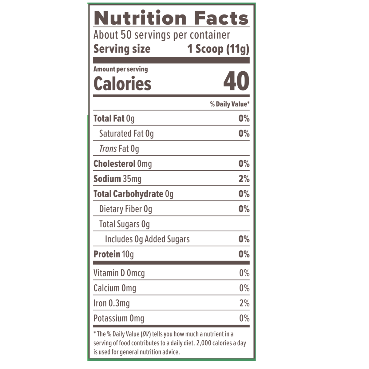 Nutrition Facts