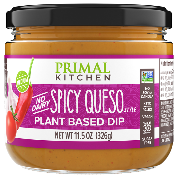 No-Dairy Spicy Queso-Style Plant-Based Dip