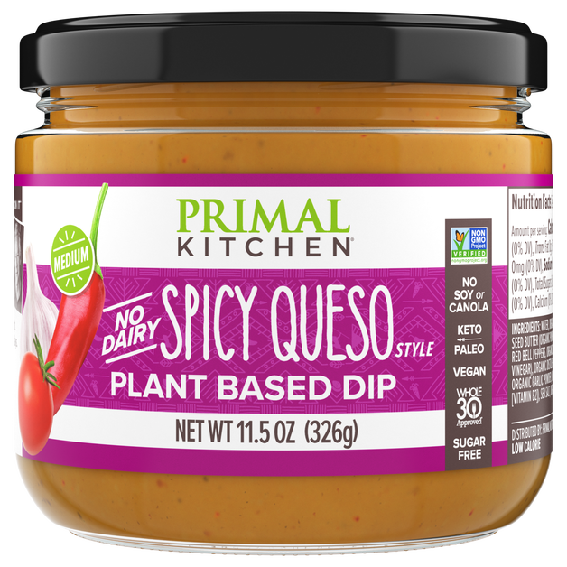 No-Dairy Spicy Queso-Style Plant-Based Dip