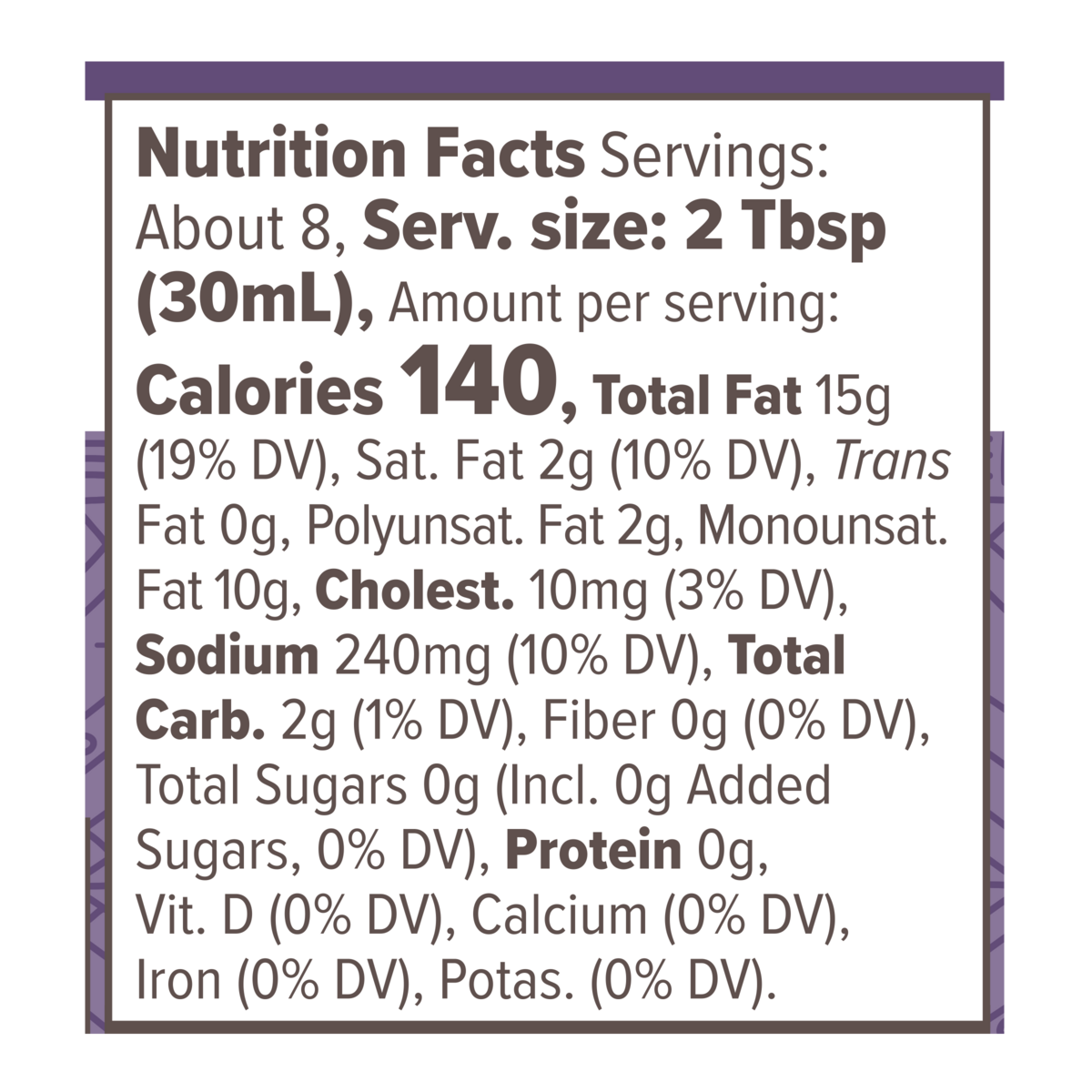 Nutrition Facts