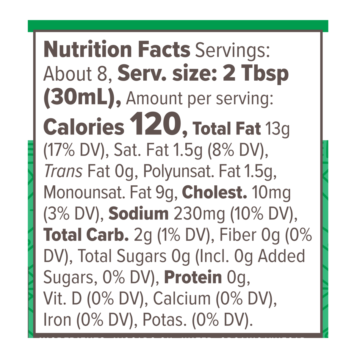 Nutrition Facts