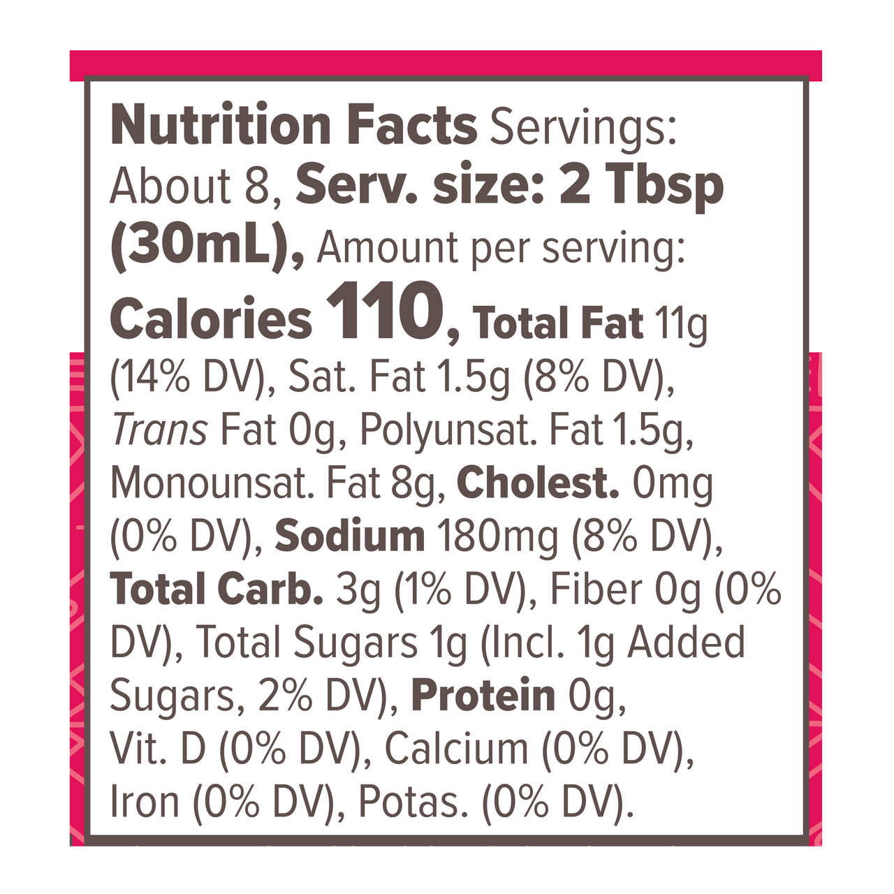 Nutrition Facts