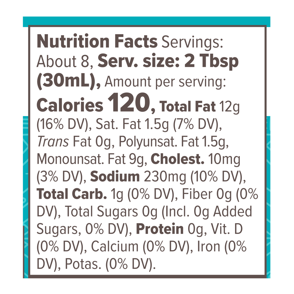 Nutrition Facts