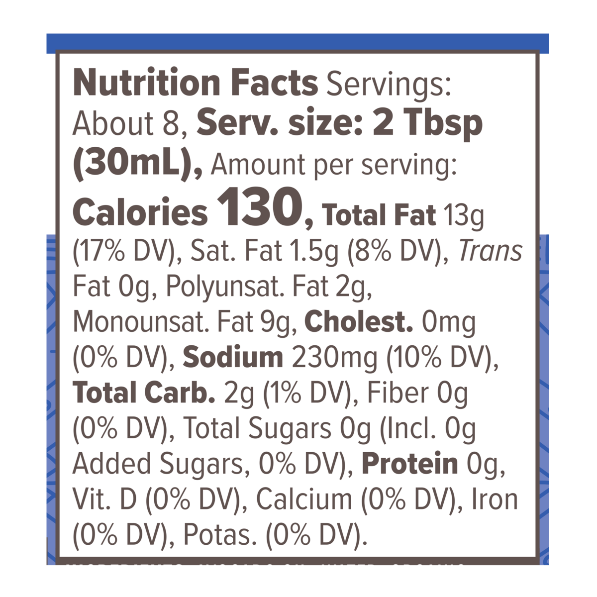 Nutrition Facts