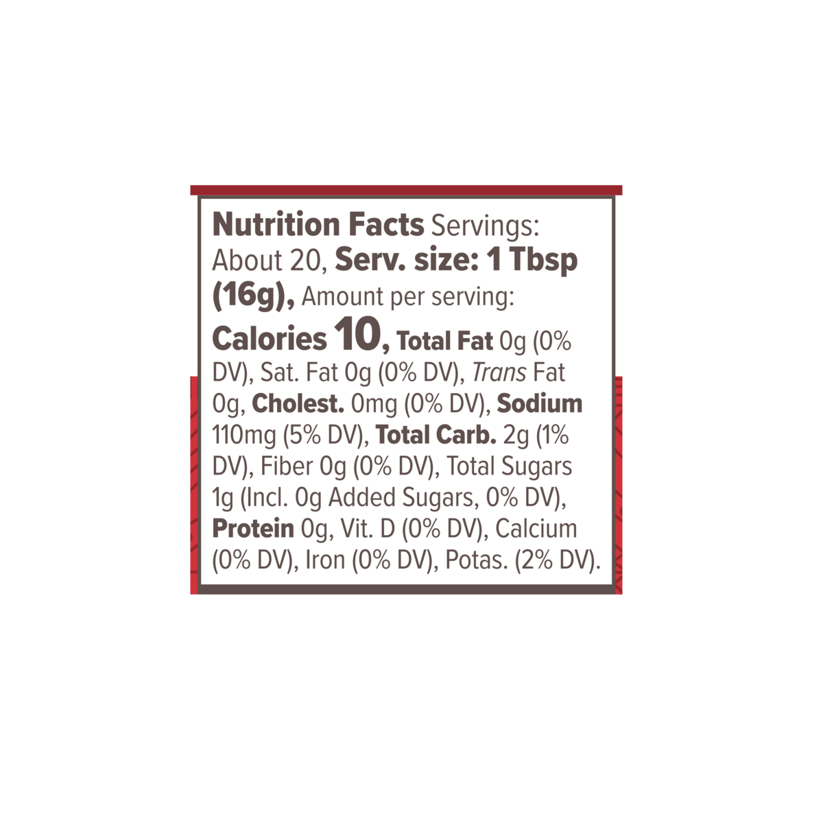 Nutrition Facts