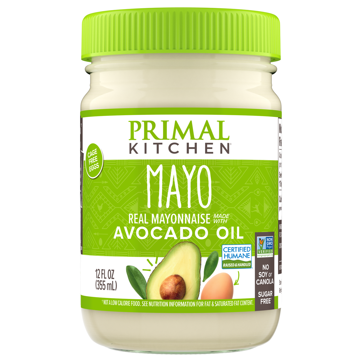 Jar of Primal Kitchen Mayo with Avocado Oil 