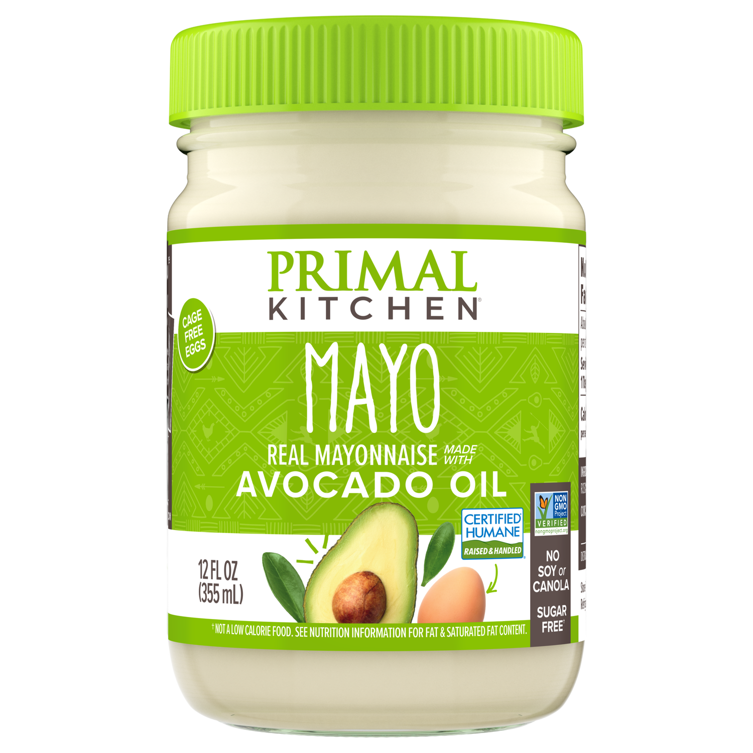 Jar of Primal Kitchen Mayo with Avocado Oil 