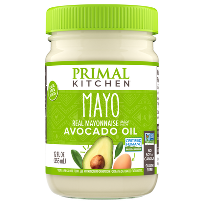 Jar of Primal Kitchen Mayo with Avocado Oil 