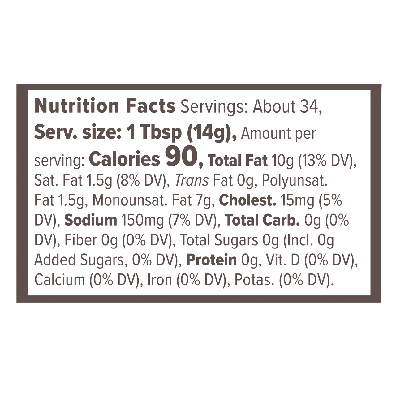 Nutrition Facts