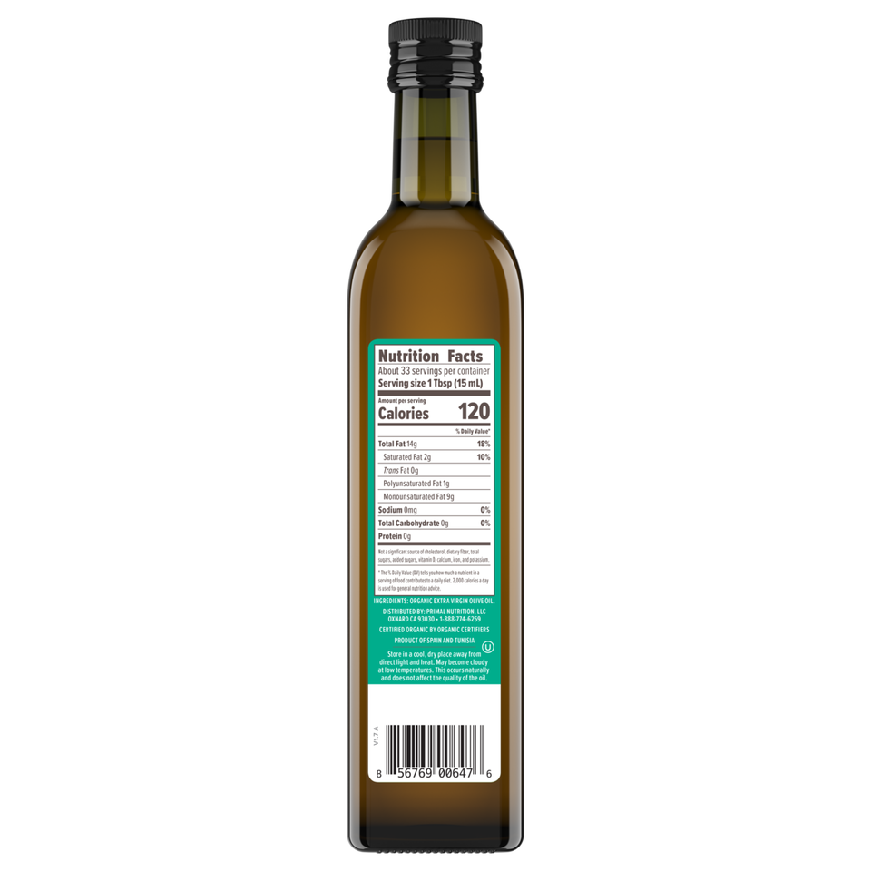 Organic Extra Virgin Olive Oil