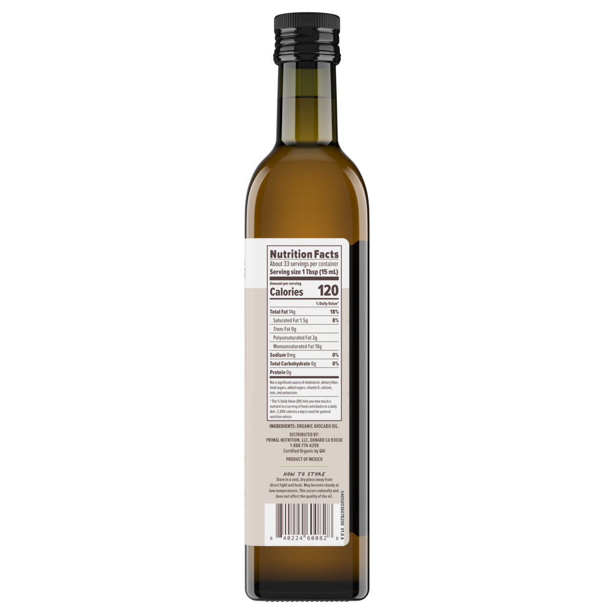 Organic Avocado Oil