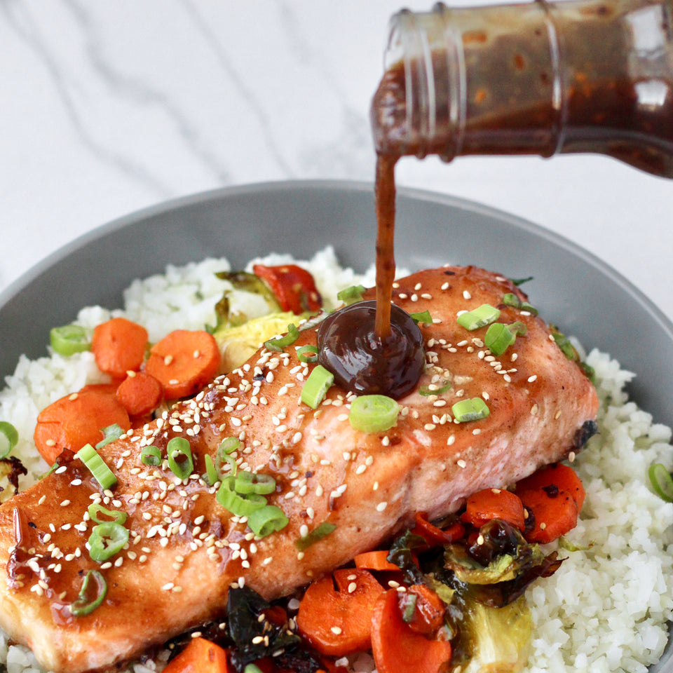 Teriyaki Salmon Bowl