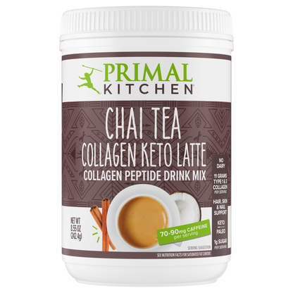 Chai‌ ‌Tea‌ ‌Collagen‌ ‌Keto‌ ‌Latte‌ Drink Mix - 8.5 oz