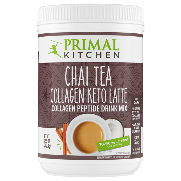 Chai‌ ‌Tea‌ ‌Collagen‌ ‌Keto‌ ‌Latte‌ Drink Mix - 8.5 oz