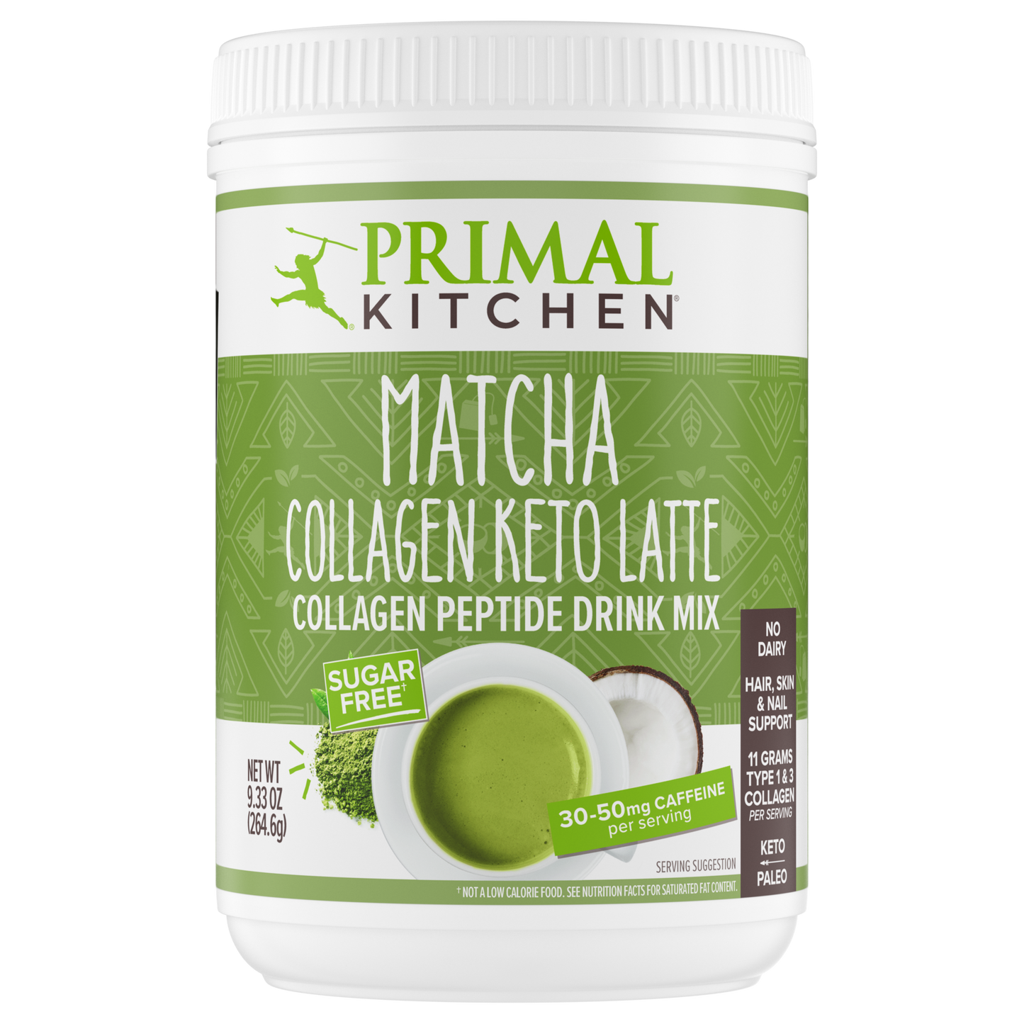 Matcha‌ ‌Collagen‌ ‌Keto‌ ‌Latte‌ Drink Mix - 9.3 oz