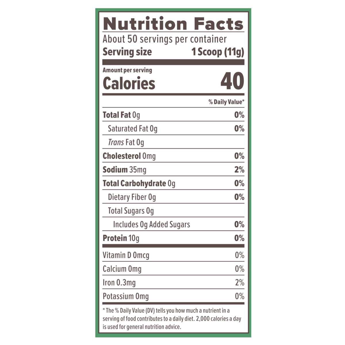 Nutrition Facts