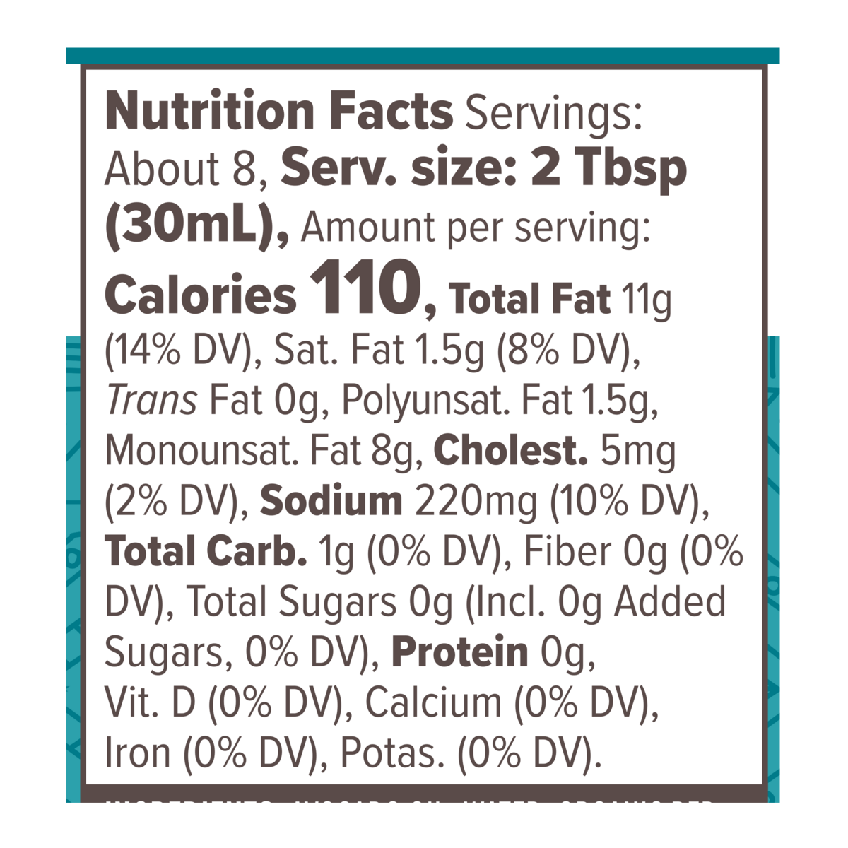 Nutrition Facts