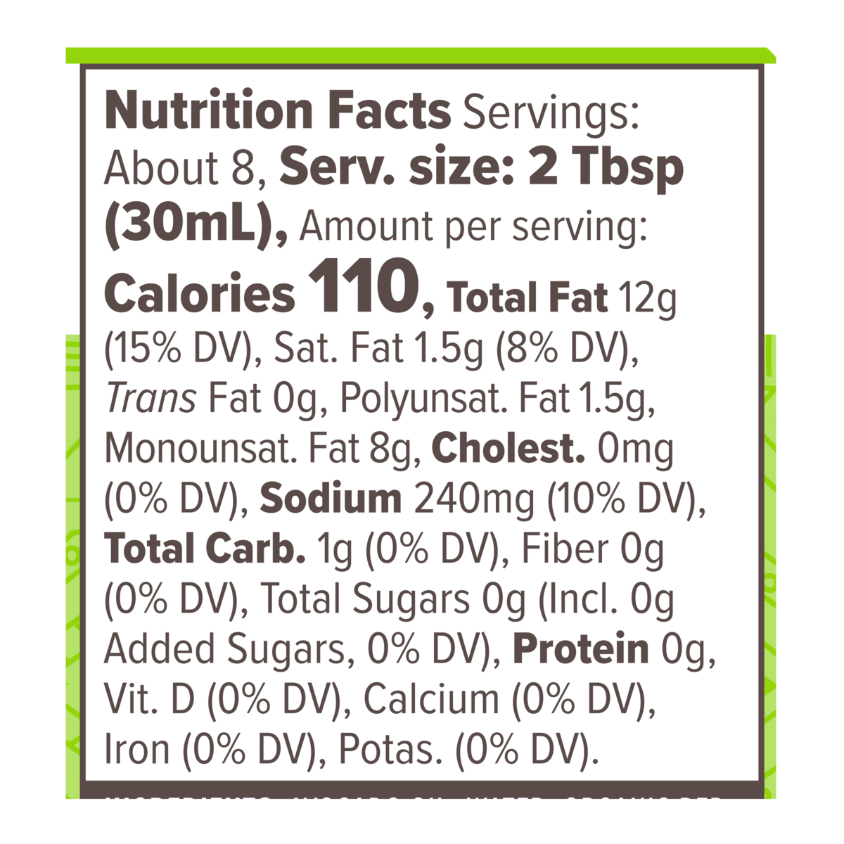 Nutrition Facts