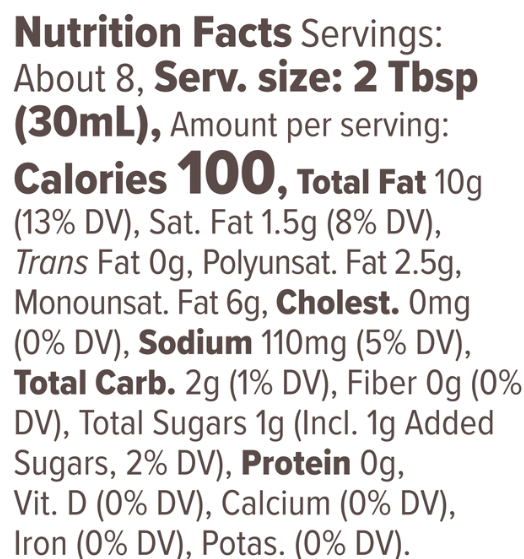 Nutrition Facts