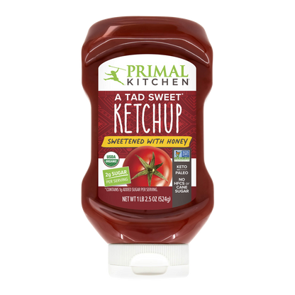 A Tad Sweet Squeeze Ketchup - Sweetened with Honey