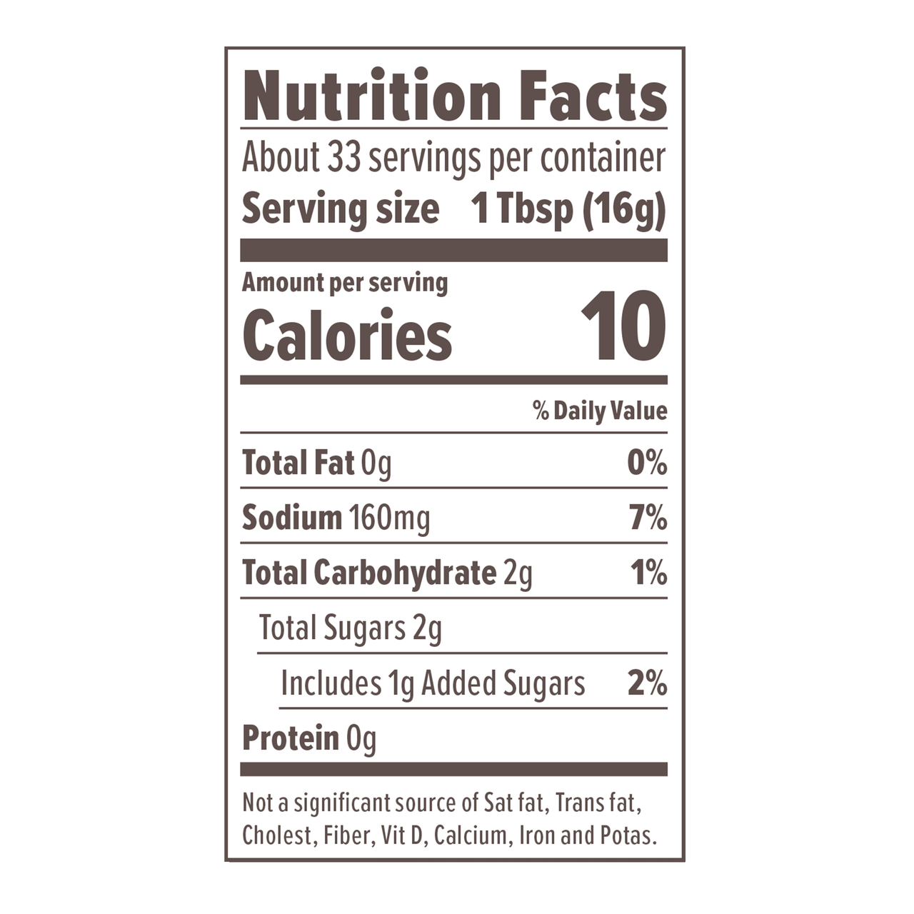 Nutrition Facts