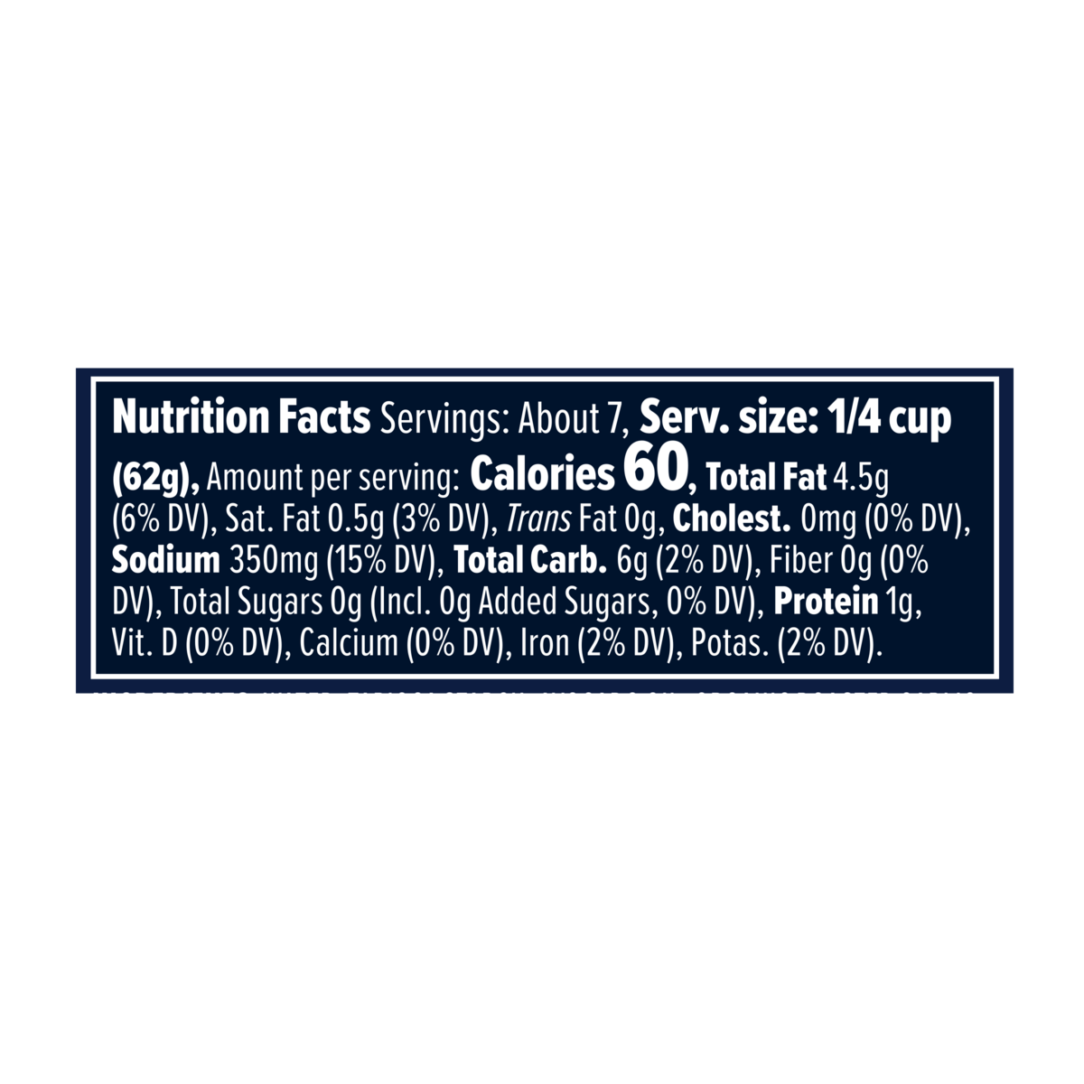 Nutrition Facts