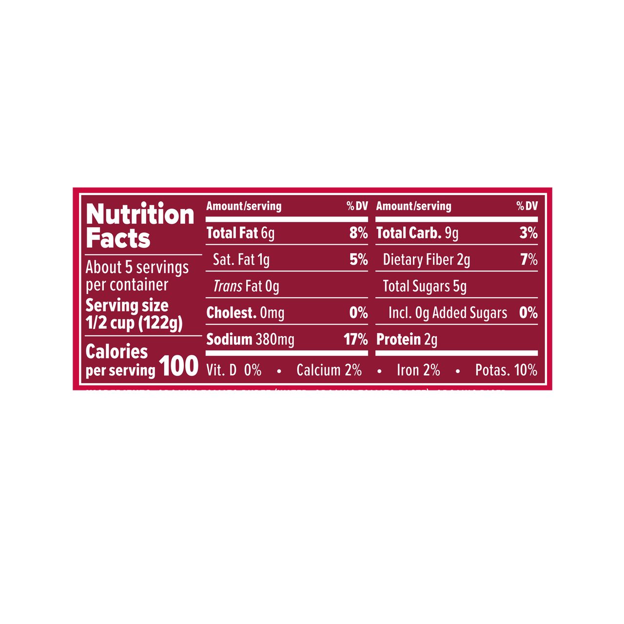 Nutrition Facts