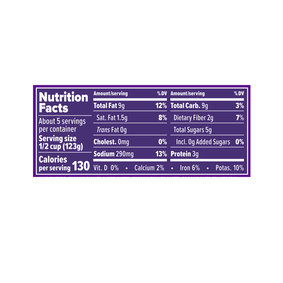 Nutrition Facts