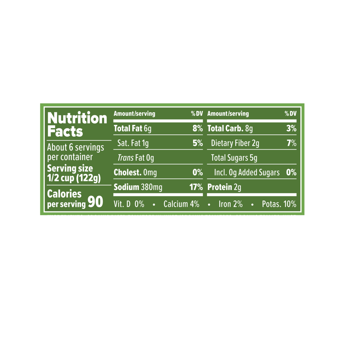 Nutrition Facts