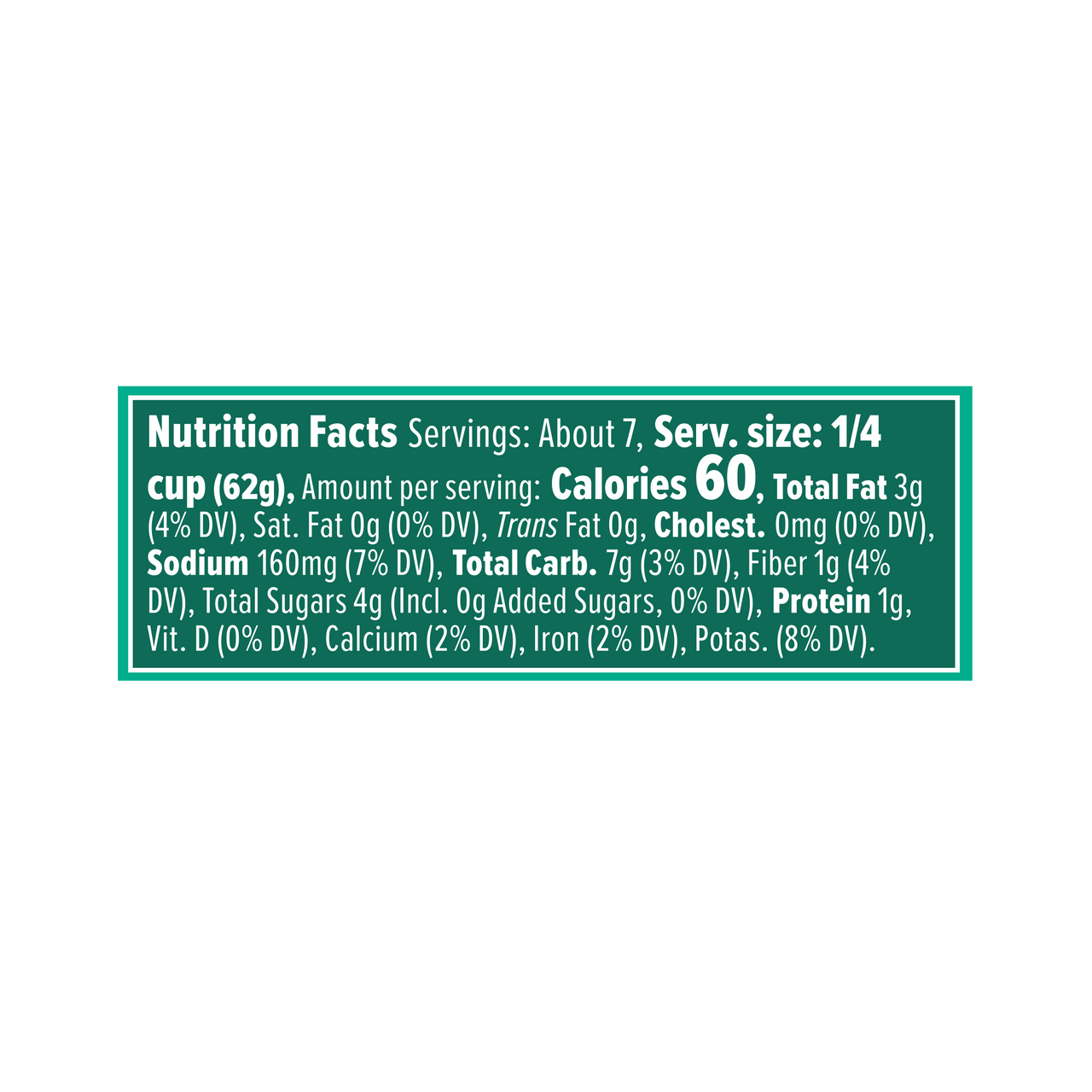 Nutrition Facts