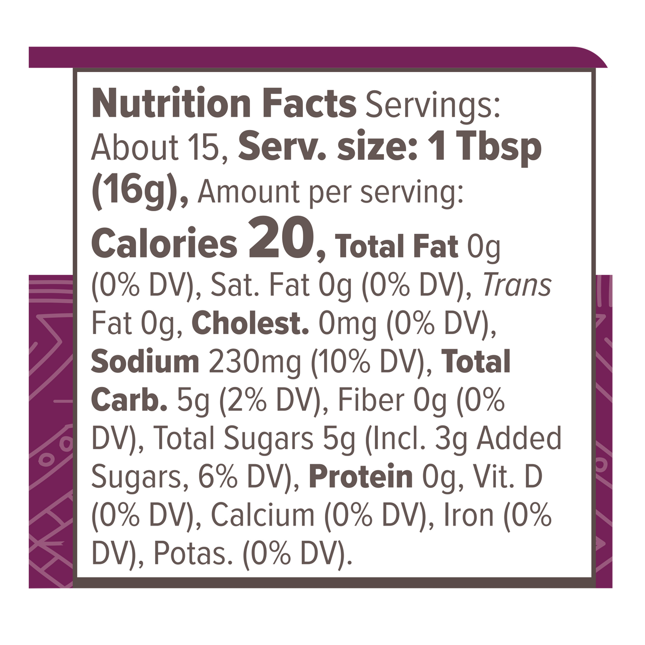 Nutrition Facts