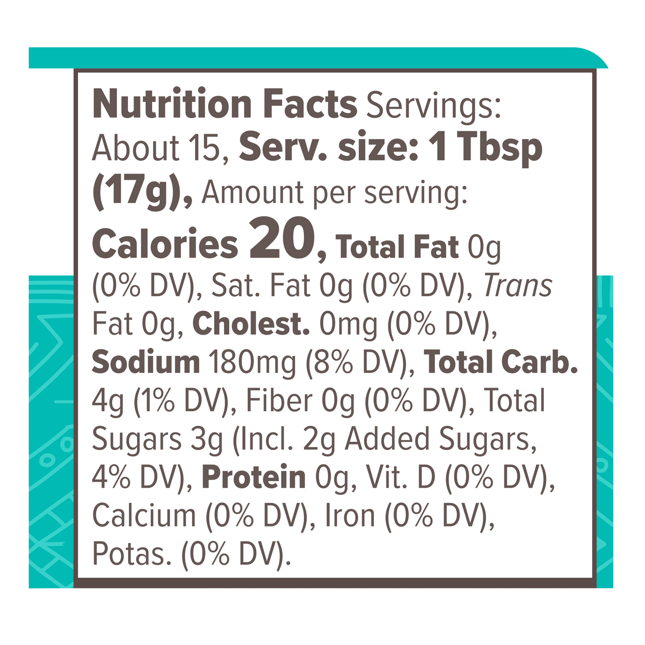 Nutrition Facts